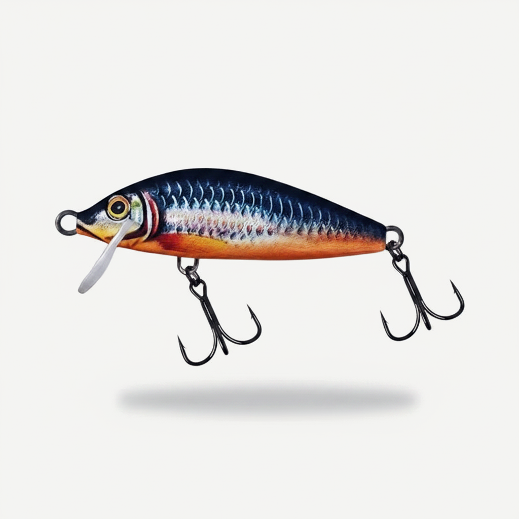 TSUYOKI Jerkbait Wobbler Stream Bait 5cm 5g Sinking Minnow Lure for Fishing Perch Brown Trout Countdown Elite CDE50 Pesc