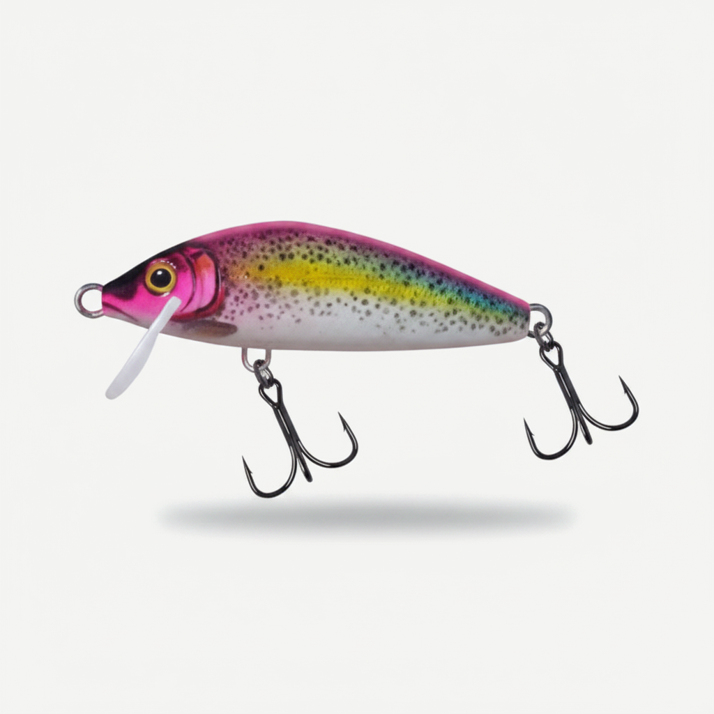 TSUYOKI Jerkbait Wobbler Stream Bait 5cm 5g Sinking Minnow Lure for Fishing Perch Brown Trout Countdown Elite CDE50 Pesc