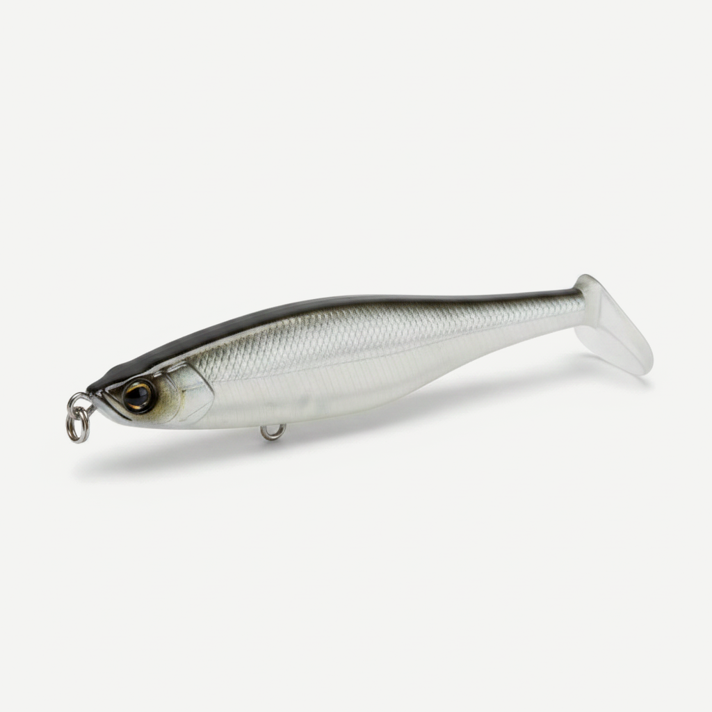 TSUYOKI Fishing Black Minnow Lure 5g/10g/15g/25g/40g Jigging Head Soft Silicone Bait Wobblers For Bass Pike Leurre Easy 
