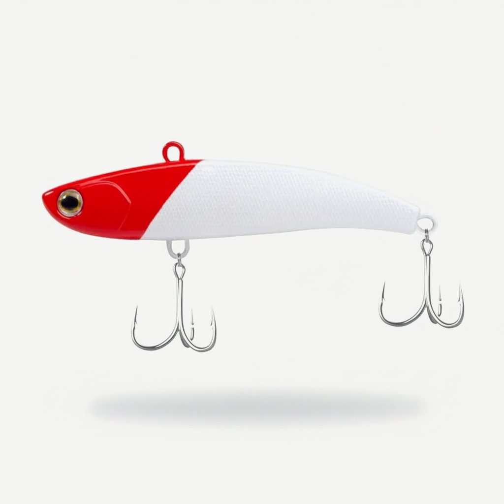 TSUYOKI Vibration Sinking Baits Winter Fishing Lure Lipless VIB Rattin Wobbler Ice Balance Rattlin Lures For Pike IMA Ko