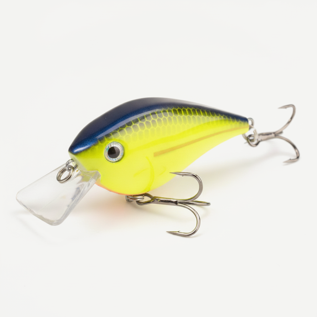 Hunthouse Fishing Hard Lures Crank Lure Floating 65mm/16.5g KVD 2.5 Squarebill Crankbait Wobblers Swimbait For Bass Pike