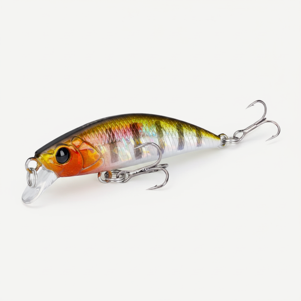 TSURINOYA 50S River Fishing Sinking Stick Bait Minnow Fishing Lure Intruder 50mm 5g Trout Area Stream Ajing Fake Fish Ha