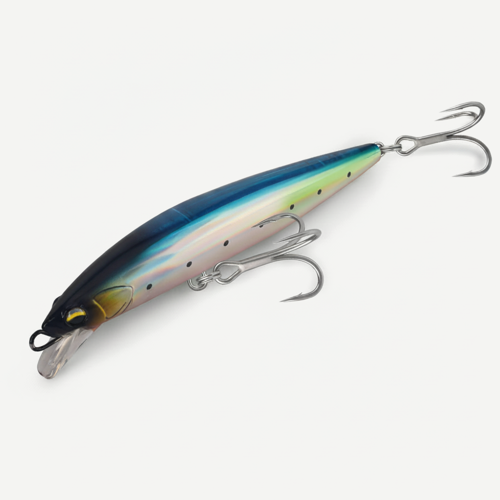 Kingdom Sinking Minnow Jerkbait 140mm 38g Wire-Through Body