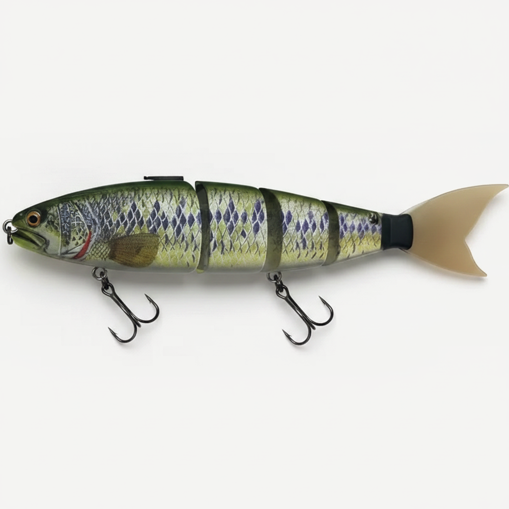 TSUYOKI Balam 245 Swimbait Fishing Lures 105g/118g Sinking Jointed Bait Floating Giant Bait Pesca Lures for Pike Largemo