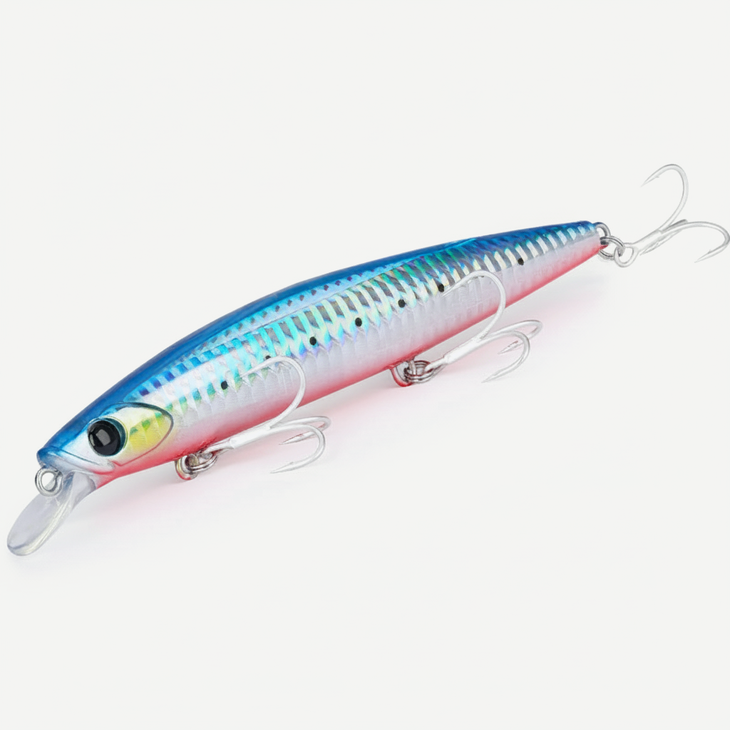 TSURINOYA 135S Fishing Lure Sinking Minnow BAYONET 135mm 26.4g Saltwater Long Casting Professional Lures Seabass Hard Ba