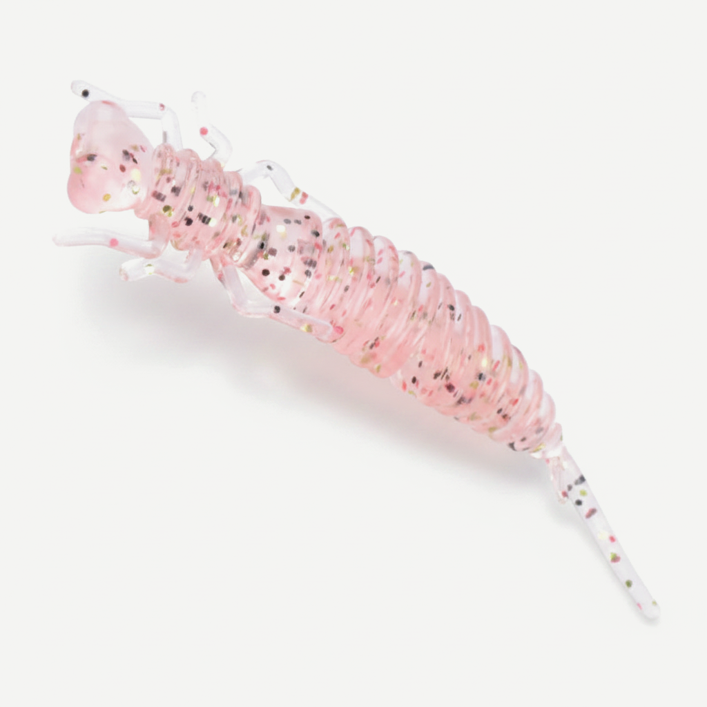 MEREDITH Larva Soft Plastic Bait - Segmented Nymph Lure
