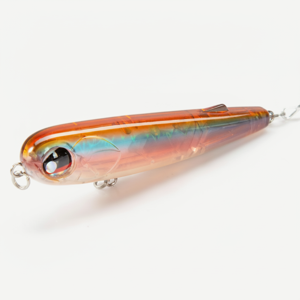 Hunthouse Floating Pencil Fishing Lure 95mm 18g Topwater Surface Wobbler Hard Bait For Seabass Saltwater Perch Tackle