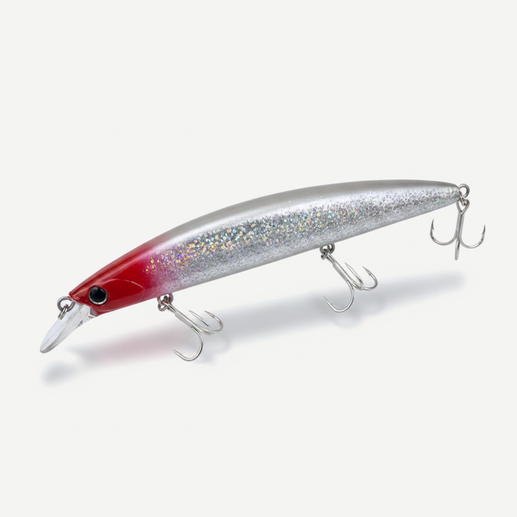 TSUYOKI Jerkbait 130mm 23g Floating Wobbler Long Casting Minnow For Seabass Perch Carp Pike Ima Gyodo 130 MD Floating Lu