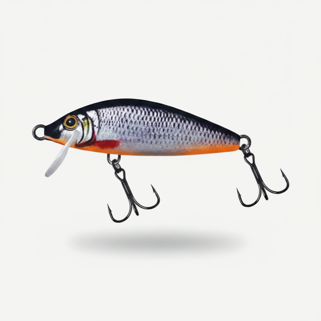 TSUYOKI Jerkbait Wobbler Stream Bait 5cm 5g Sinking Minnow Lure for Fishing Perch Brown Trout Countdown Elite CDE50 Pesc