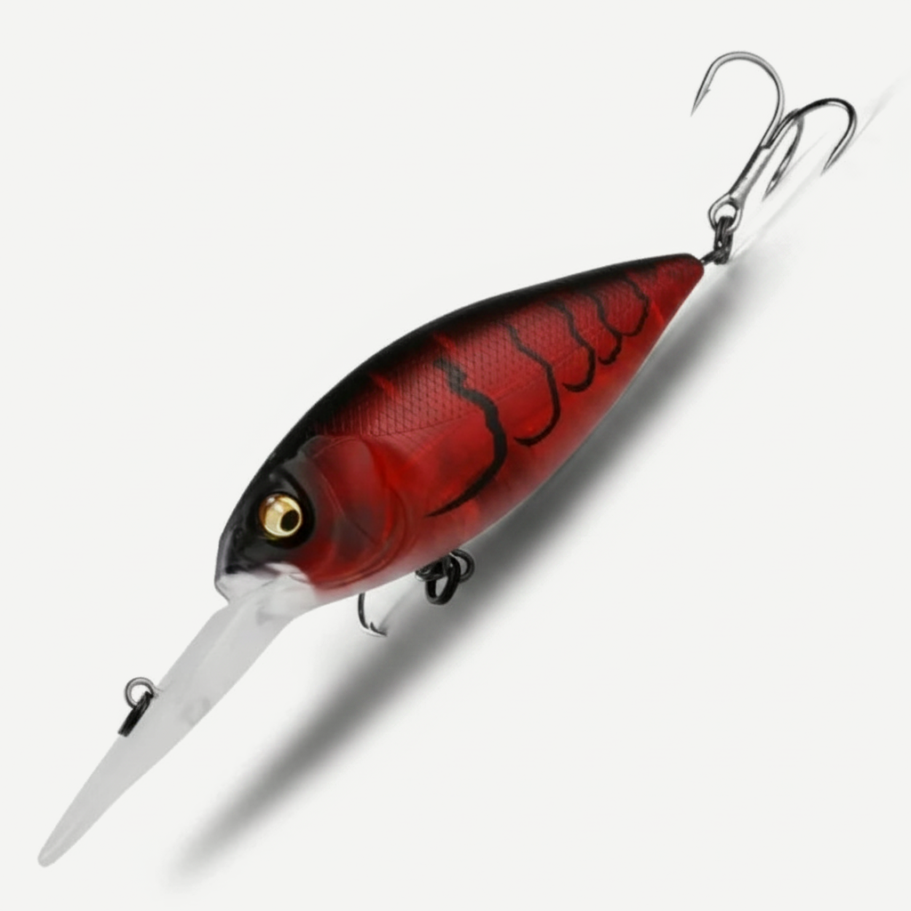 Bearking Deep Diving Floating Crankbait 75mm Bass Lure