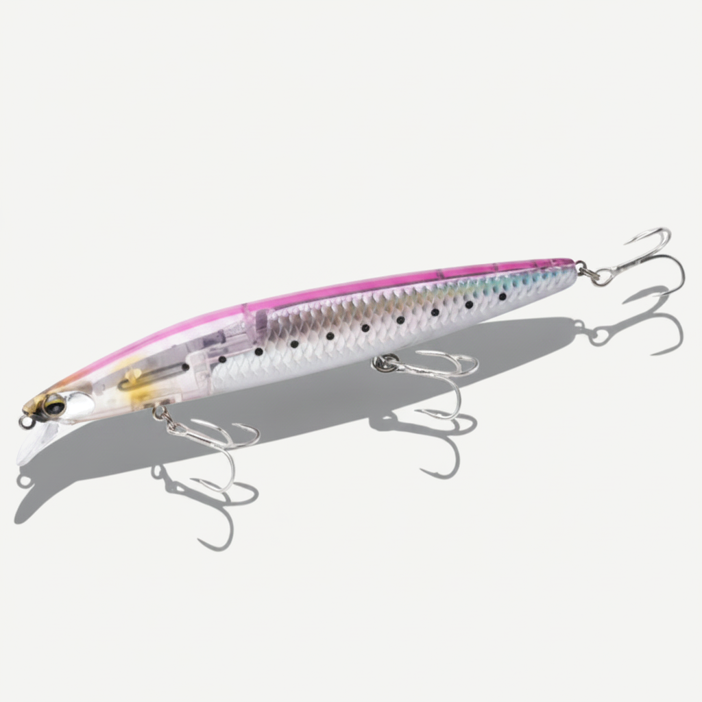 2026 Flash Blade Floating Minnow Artificial Hard Baits 145/160mm 27/32g Crazy Scale Flash Scale Fishing Lure for Largemo