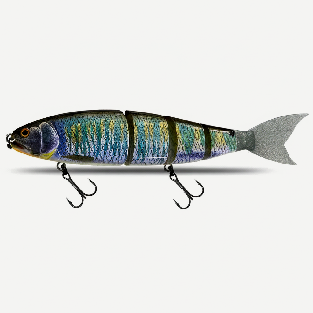 TSUYOKI Balam 245 Swimbait Fishing Lures 105g/118g Sinking Jointed Bait Floating Giant Bait Pesca Lures for Pike Largemo