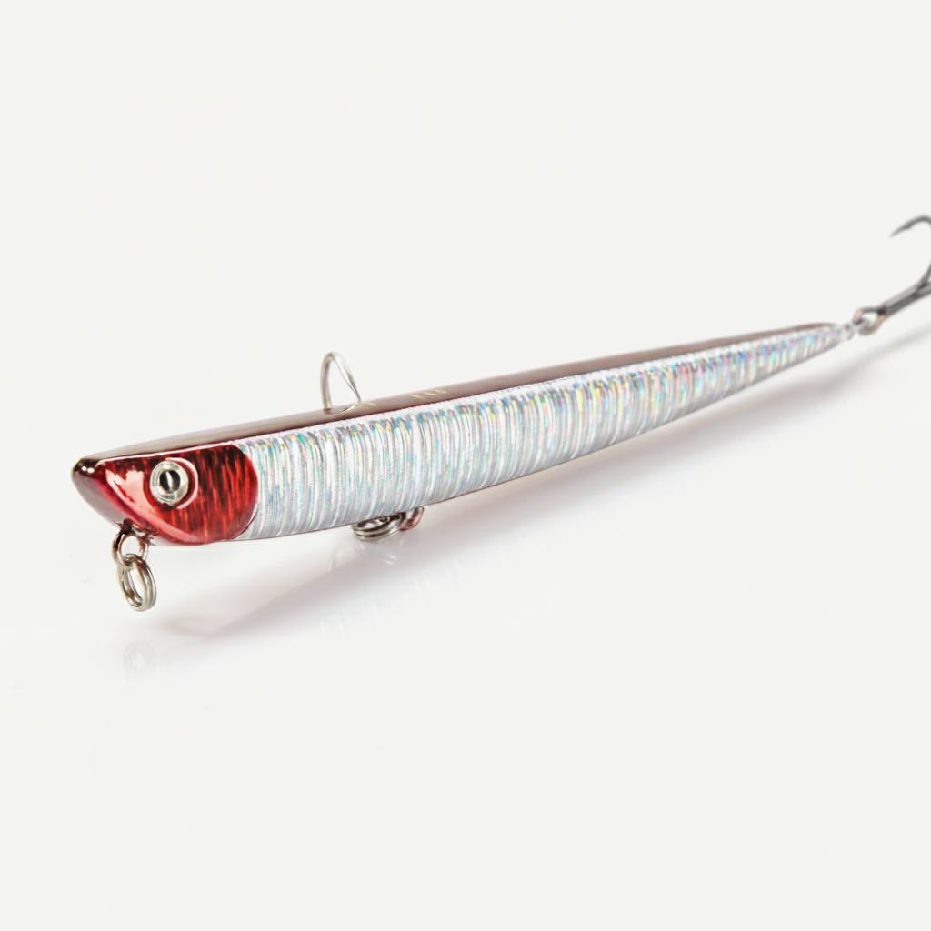 Hunthouse 99mm 155mm Fishing Lure Pencil Lure Bay Ruf Manic Sinking Hard Bait Freshwater Wobblers Accessories Pike Fish 