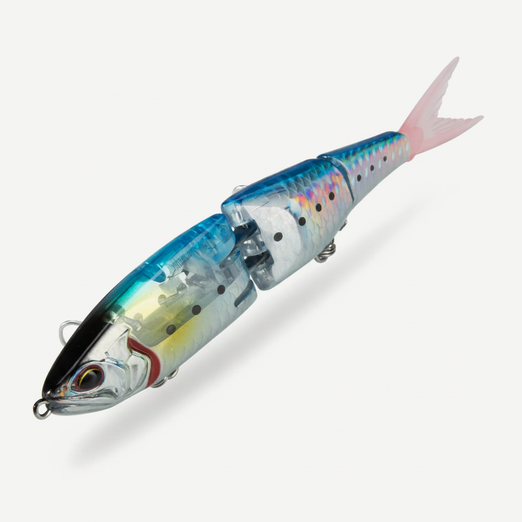 Hunthouse Armajoi Pencil Three Sections Swimbait Shallow Flash Minnow Floating 140mm 22/25g Hard Bait Topwater Fish Salt