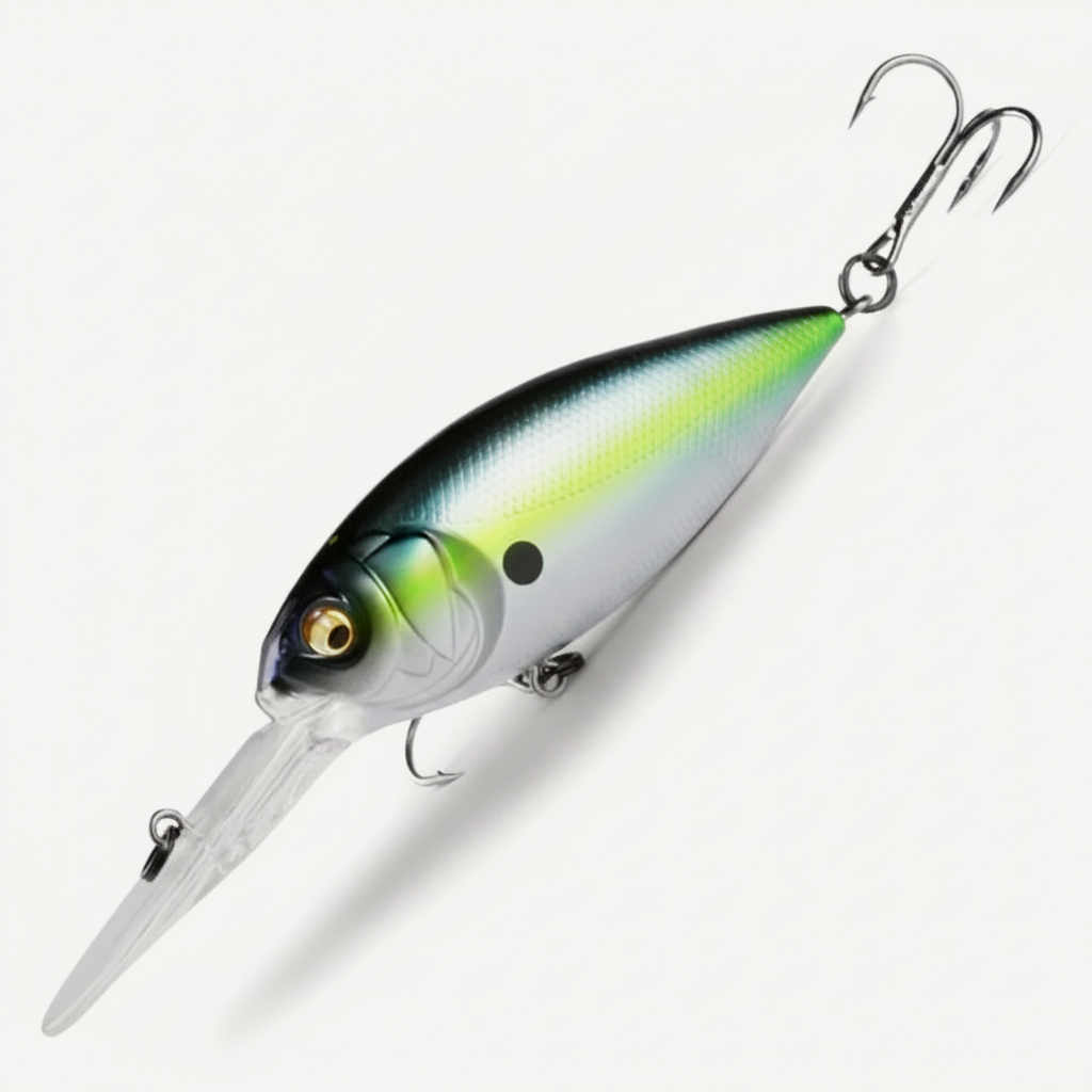 Bearking Deep Diving Floating Crankbait 75mm Bass Lure