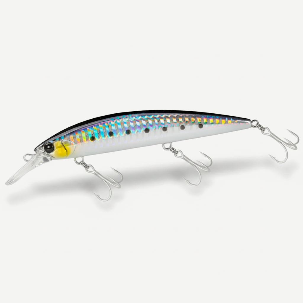 TSURINOYA 110mm 37g Heavy Weight Sea Fishing Lure Max 80m Ultra Long Casting Sinking Minnow WIZARD 110S Artificial Hard 