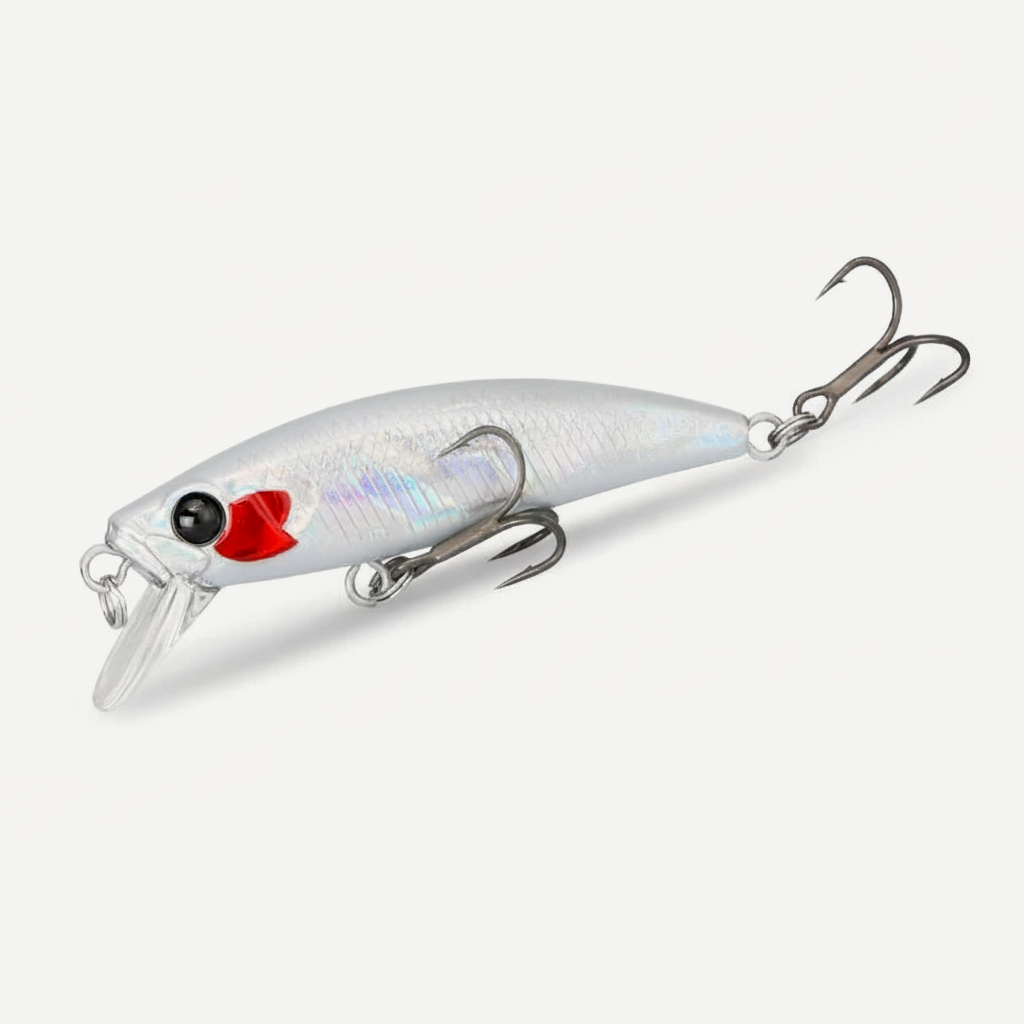 TSURINOYA Intruder 51S Sinking Minnow Stream Fishing Lure 51mm 5.8g Artificial Hard Bait For Trout Ajing Jerkbait River 