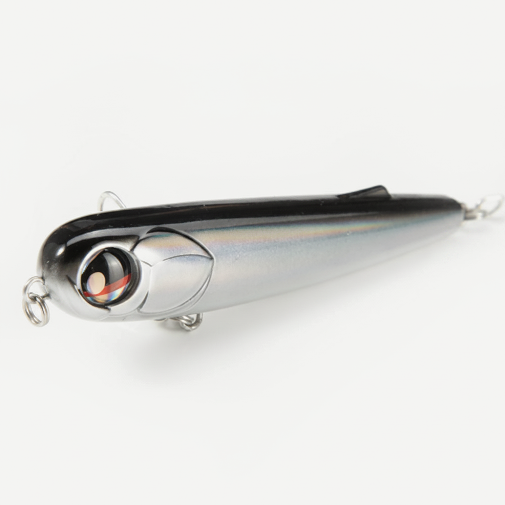 Hunthouse Pencil Fishing Lure 95mm 18g WTD Surface Topwater Floating Wobbler Artificial Hard Bait For Seabass Pike Perch