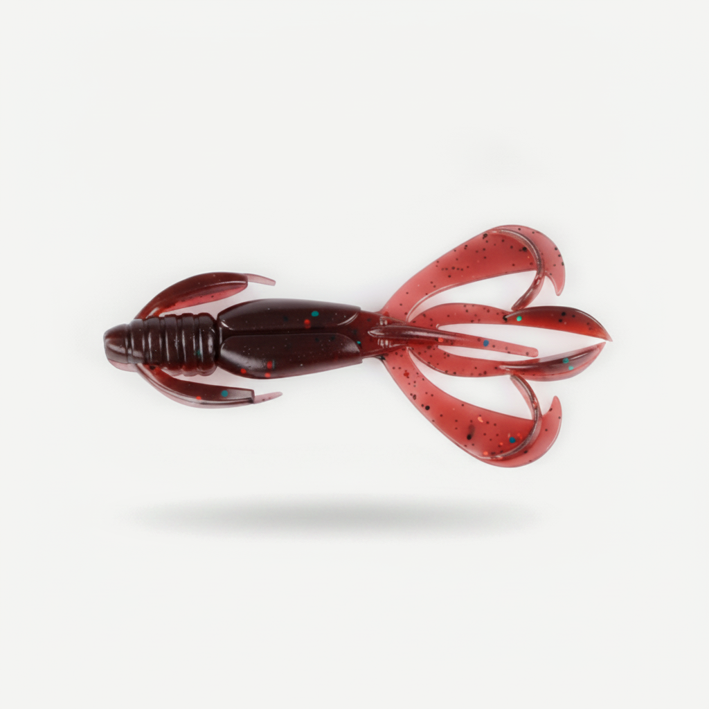 Meredith Crazy Flapper Soft Craw Creature Bait