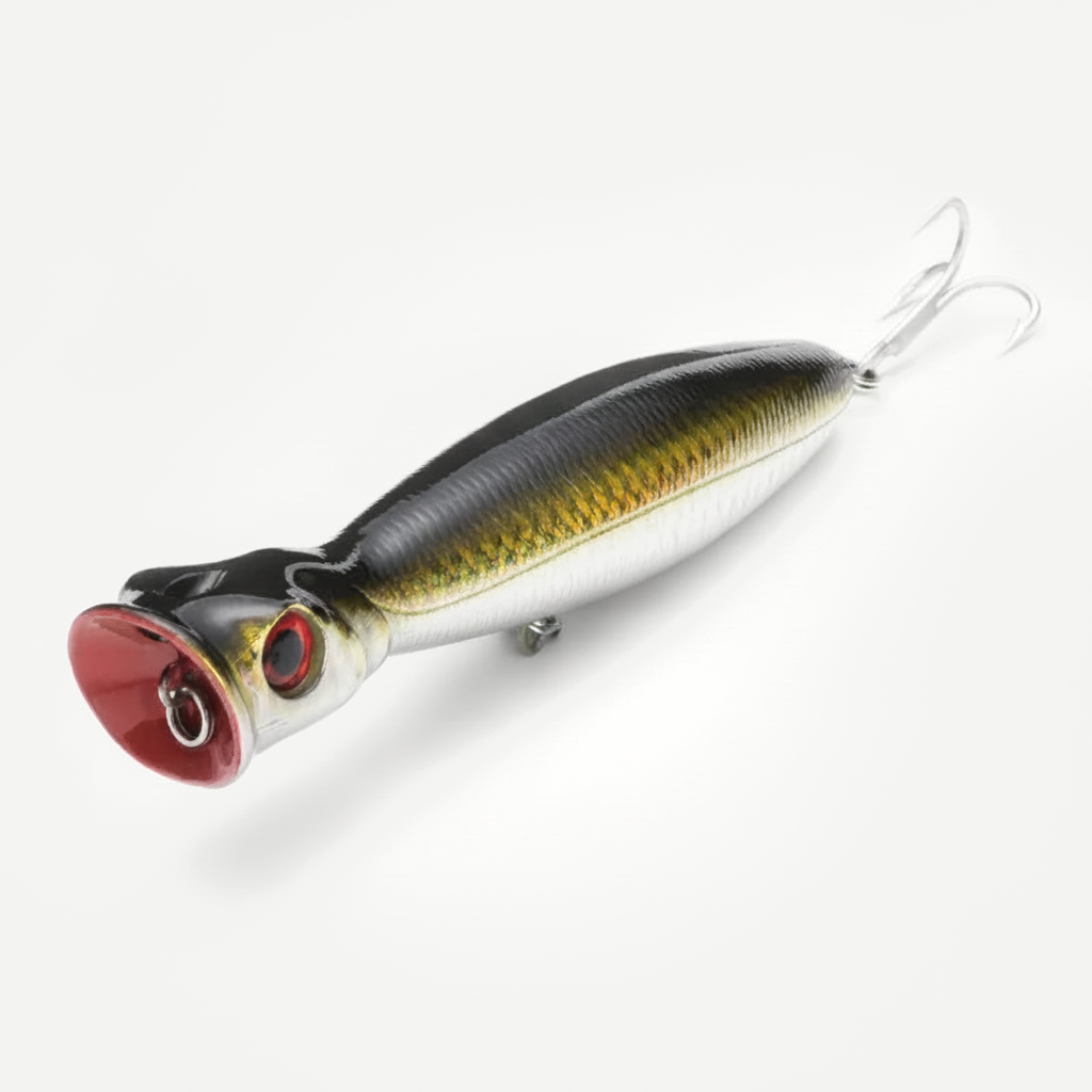 Kingdom Ghosting Topwater Popper Hard Bait for Bass
