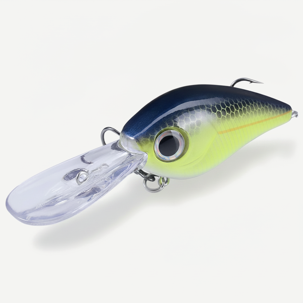 Hunthouse Crankbait Fishing Lure 60mm/13g 75mm/18g Long Lip Hard Crank Floating Bait For Seabass Deep Diving Wobbler LW9