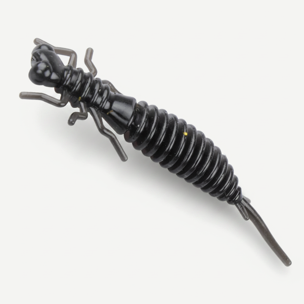 MEREDITH Larva Soft Plastic Bait - Segmented Nymph Lure