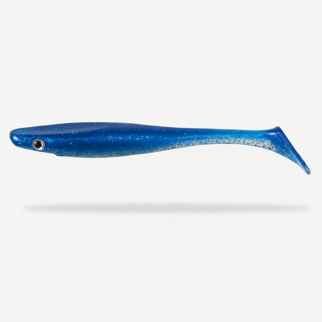Hunthouse Soft Fishing Lure 150MM/21.5G Pig Shad Paint Printing Baits Paddle Tail Shad Silicone Souple Tackle LW227