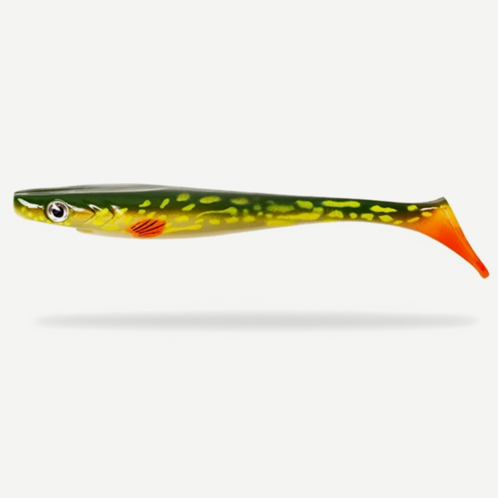 Hunthouse T-Tail Soft Fishing Lure 120mm/150mm/200mm Swimbait Pig Shad Floating Jerkbait Wobbler For Pike Fish Tackle LW