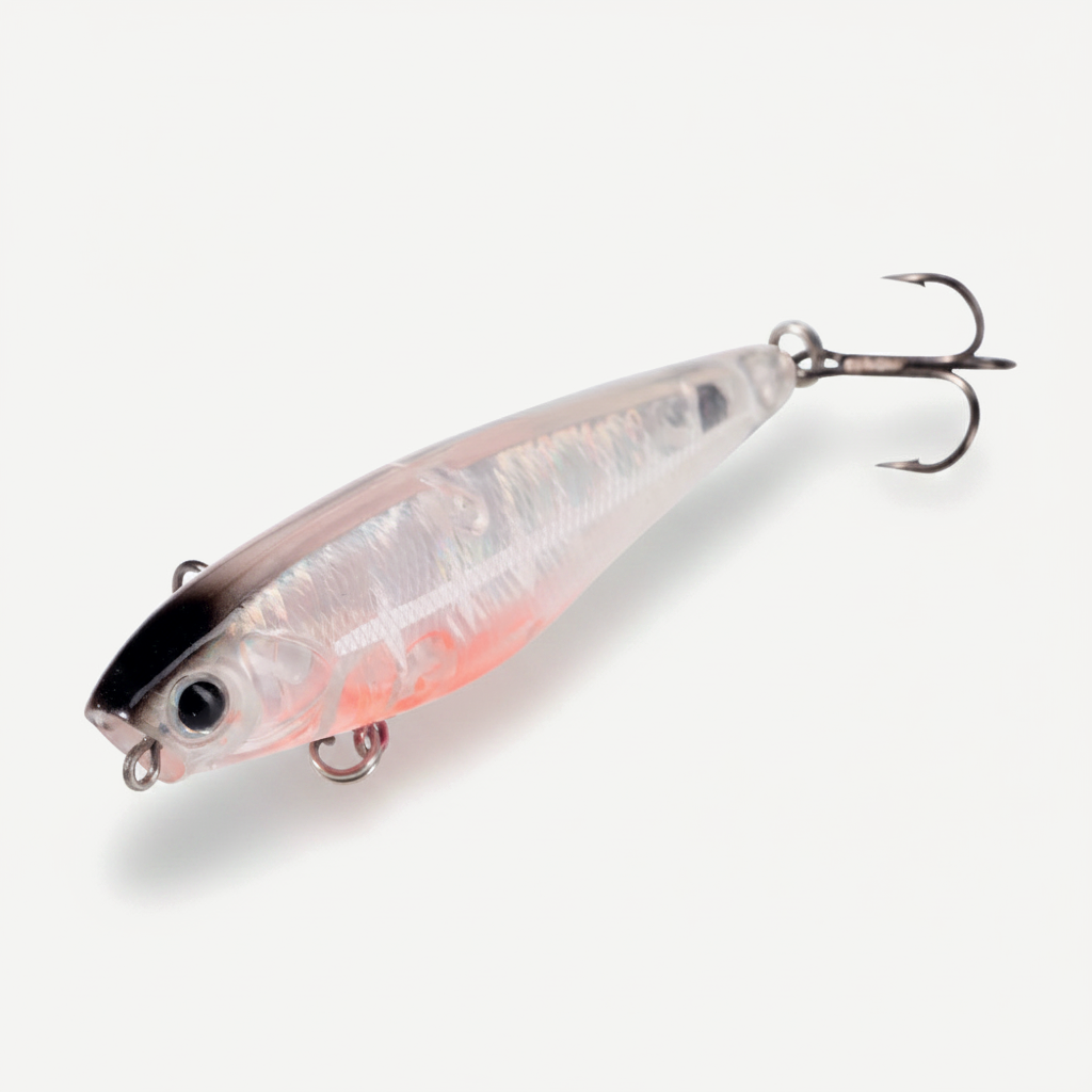 Hunthouse Popper DILEMMA Pencil Floating Fishing Lure 60mm 4.1g Hard Bait Topwater Surface Saltwater Pike Bass Fish Tack