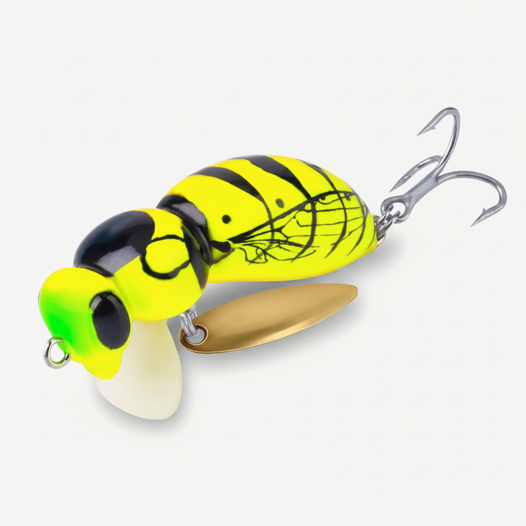 Kingdom Wasp Minnow Bladed Bass Lure