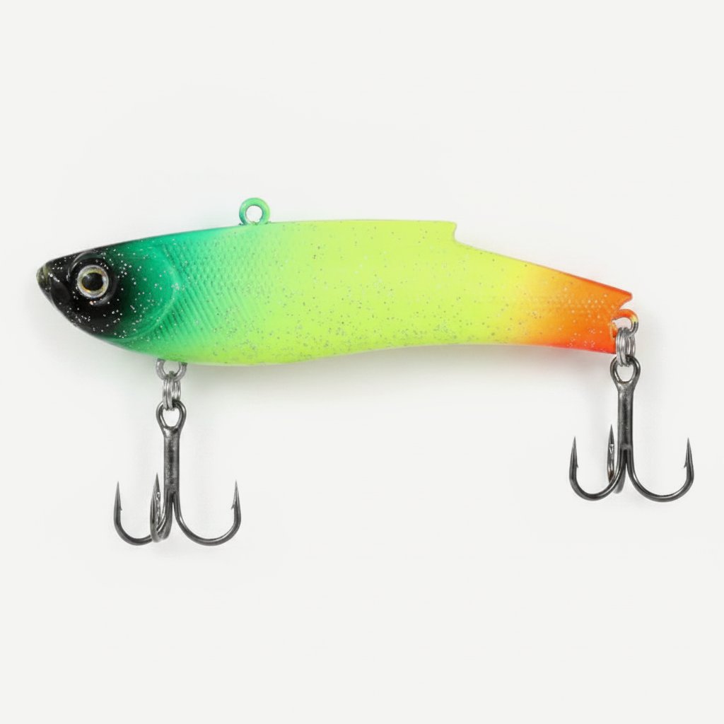 TSUYOKI Spinning Rattlin Vibration Ice VIB Lure, Wobbler, Ima Bait, Bassday Range Vibe, 70 Balance Rattin Lures, 23g, 33