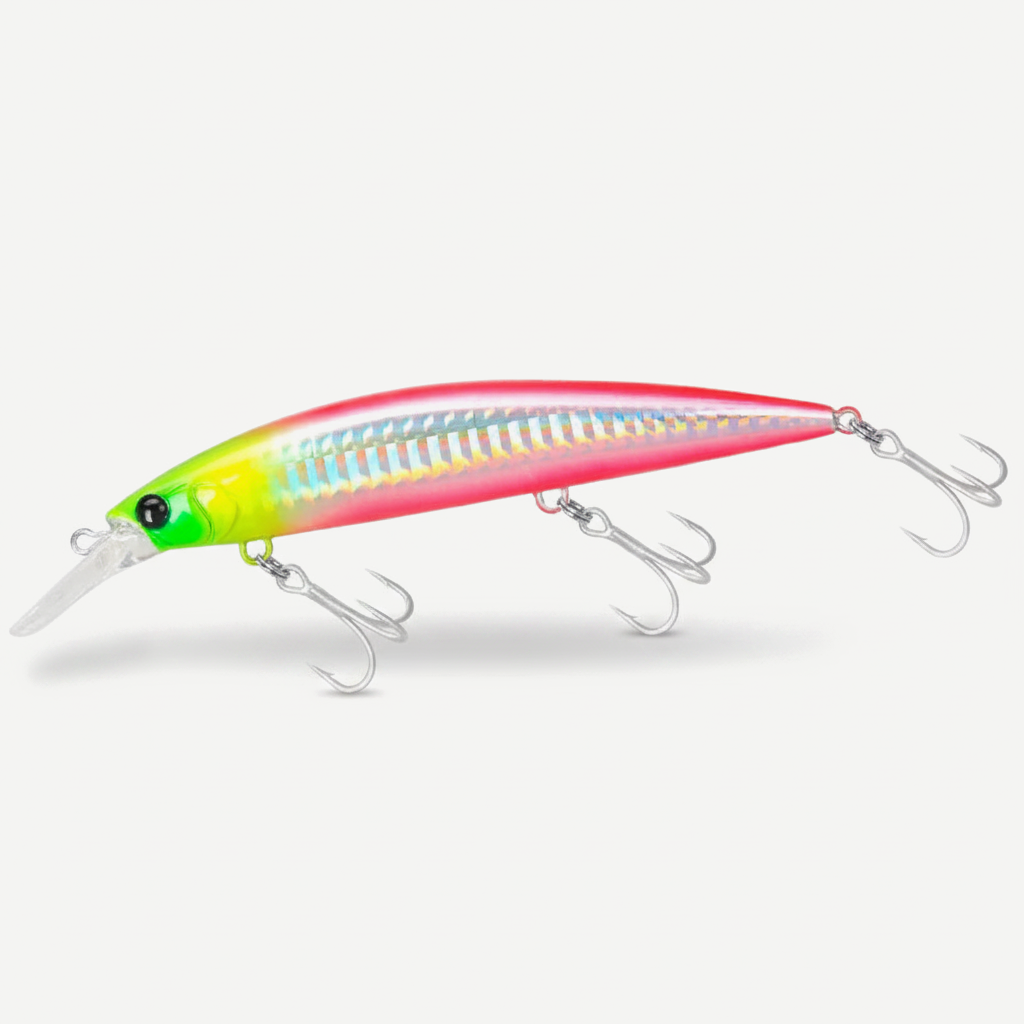 TSURINOYA 110mm 37g Heavy Weight Sea Fishing Lure Max 80m Ultra Long Casting Sinking Minnow WIZARD 110S Artificial Hard 