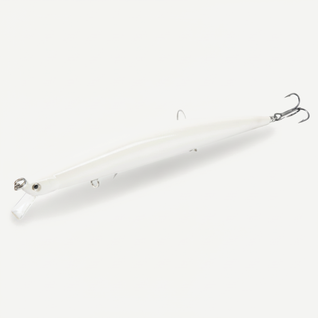 Hunthouse Tide Slim Minnow 175mm 24.5g Floating Wobble Flyer Minnow Fishing Lure Saltwater ABS Plastic For Seabass LW149