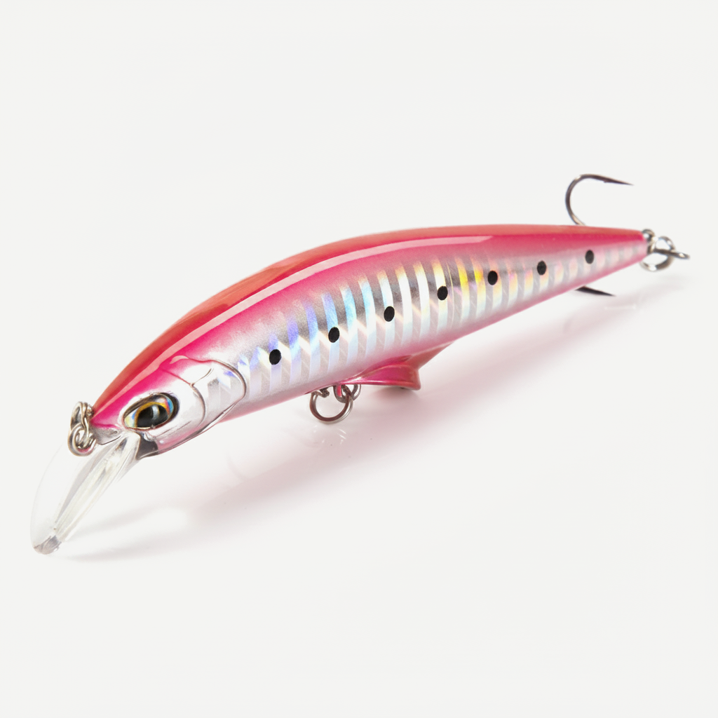 Hunthouse Sinking Minnow Fishing Lure Saltwater Small Hard Bait 95mm/28g 120mm /41g Artificial Mini Swimbait Leurre Pesc