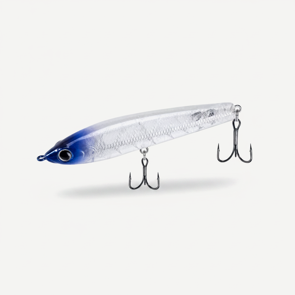Hunthouse Topwater Floating Red Devil 75 Pencil Fishing Lure Hard Bait 75mm6g Surface Stickbait Bass Pike Artificial Fis