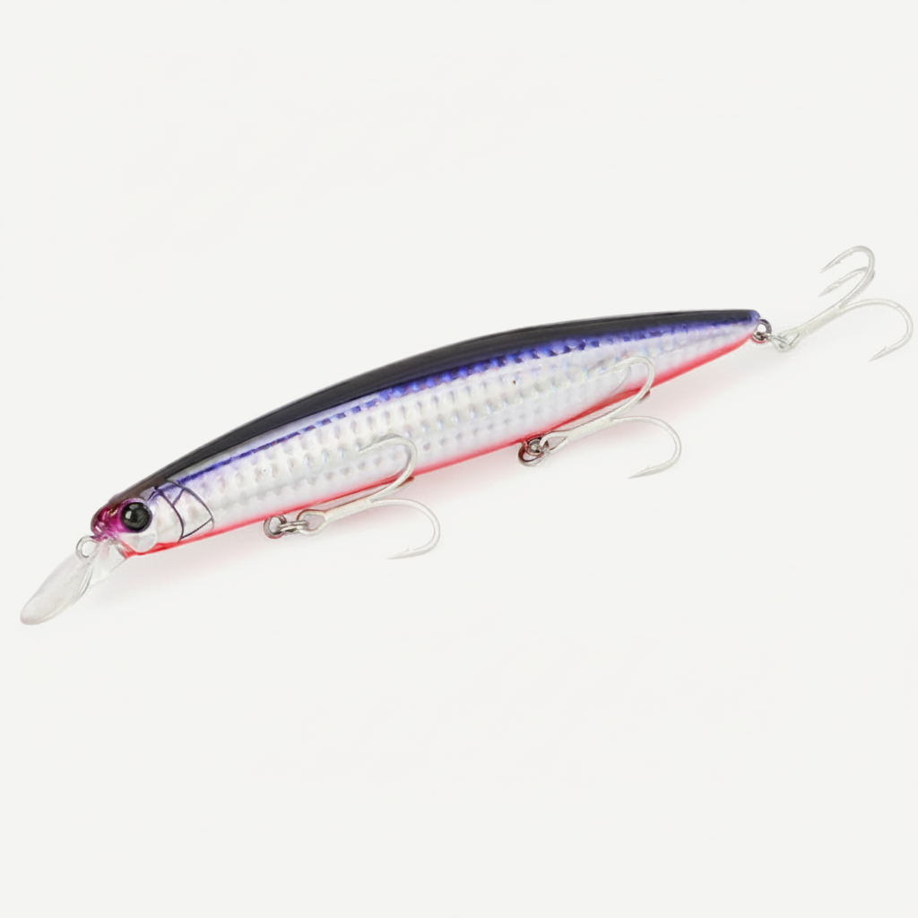 TSURINOYA 130S Sinking Minnow Fishing Lure SCOUT 130mm 24g Long Casting Seabass Flounder Artificial Large Sea Fishing Ha
