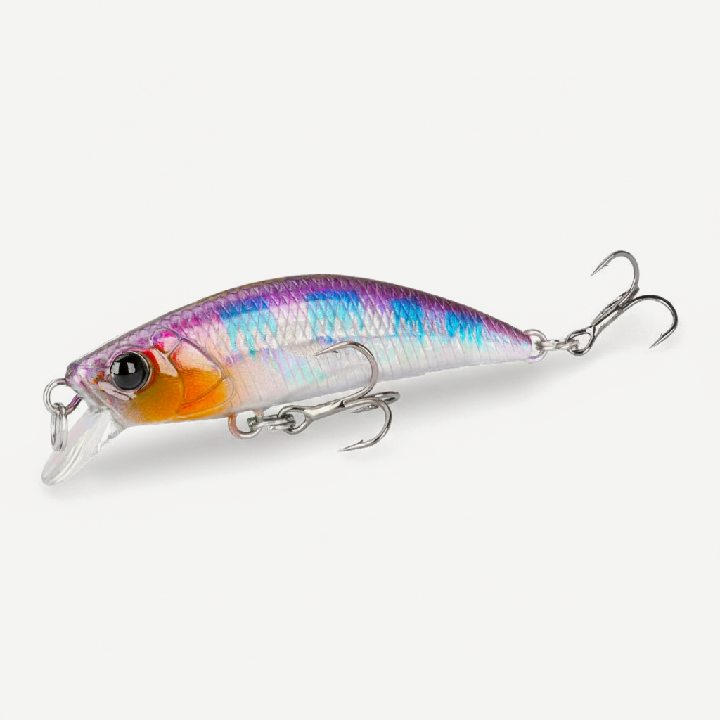 TSURINOYA 50S Sinking Minnow Fishing Lure 50mm 5g INTRUDER Trout Artificial Hard Baits Jerkbait Long Casting Stream Tack