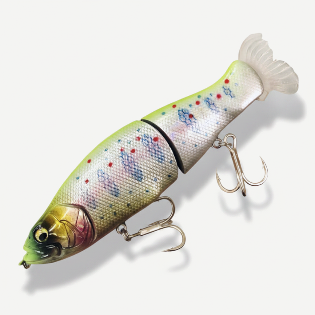 TSUYOKI Swimbait Fishing Lure 135mm 28g Slow Sinking Joint Bait Wobbler Artificial Hard Bait Bass Pike Sea Fishing Bigmo