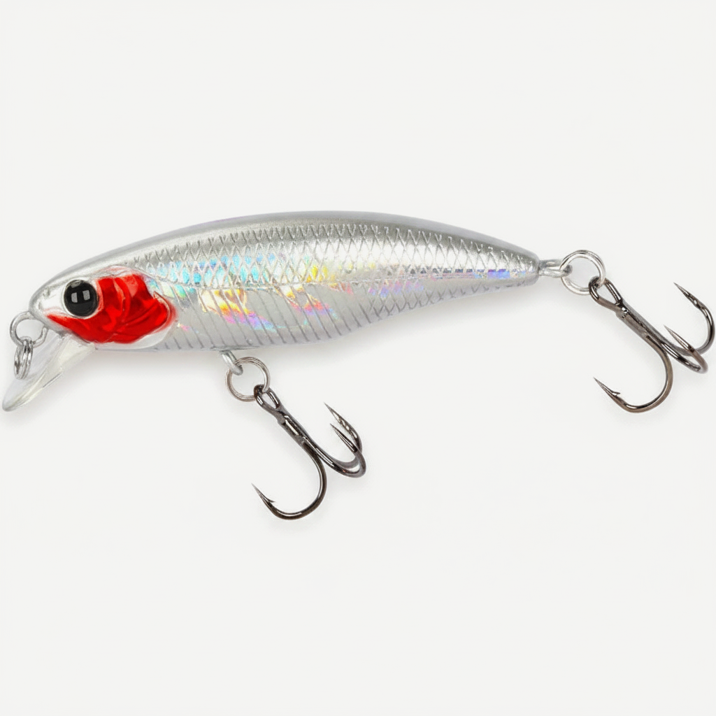 TSURINOYA Fishing Lure DW69 Sinking Minnow Hard Bait 48S 48mm 3.3g Fishing Wobblers Jerkbait Bass Trout Lure Swimbait