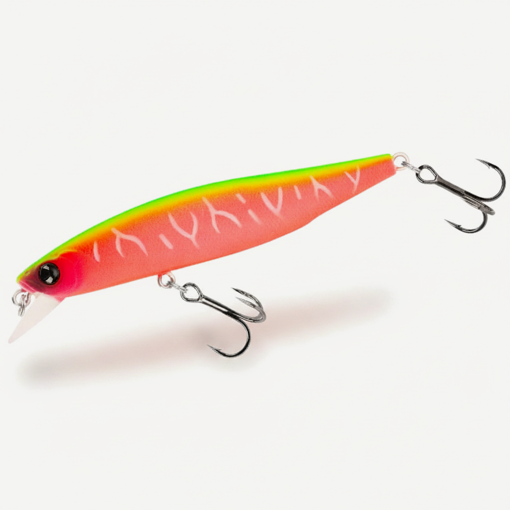 TSURINOYA 88SP Suspending Minnow Fishing Lure 88mm 10.3g DW76 Long Casting Artificial Hard Baits Pike Bass Big Trout Jer