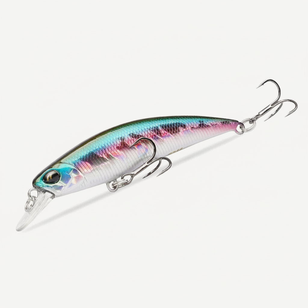 TSURINOYA 70S Sinking Minnow Fishing Lure DW75 70mm 8.9g 0.6~1.0m Hard Bait Stream Bass Trout Artificial Jerkbait