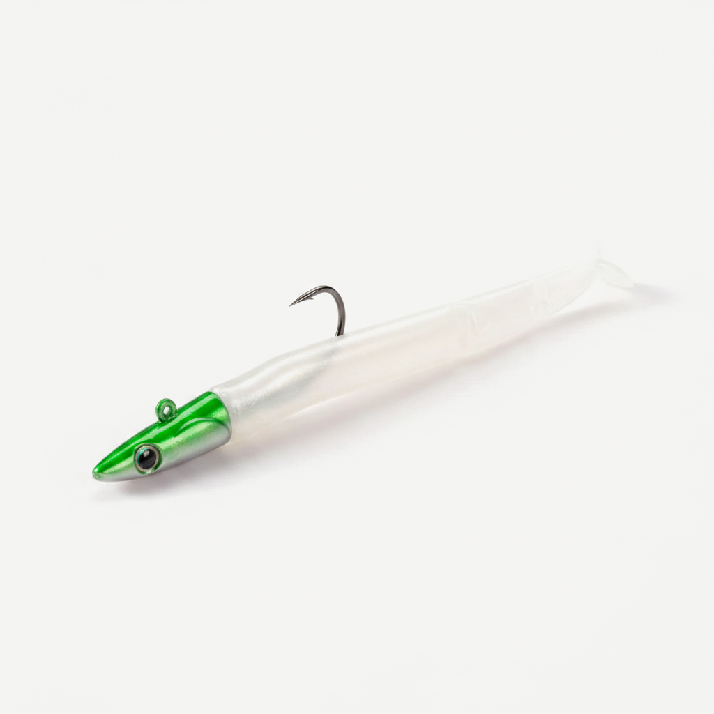 Hunthouse Soft Lure JIG Head Fishing 105mm/5g 115mm/9g 124mm/15g Easy Shiner Swimbaits Double Color Bass GT Fish Accesso