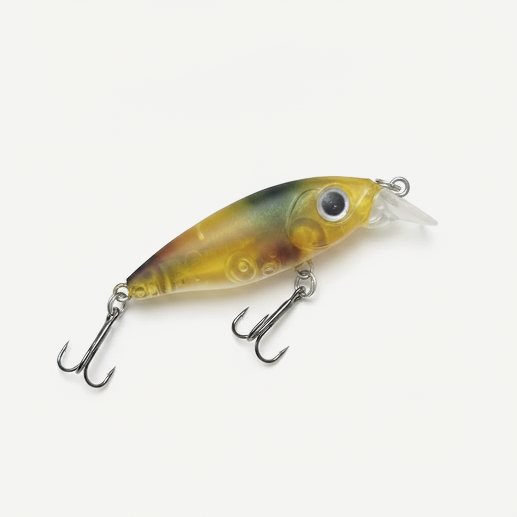 TSUYOKI 45mm 4g Floating Mini Minnow Fishing Lures Smith Artificial Baits for Pesca Bass Sunfish Gunship 45F Fishing Acc