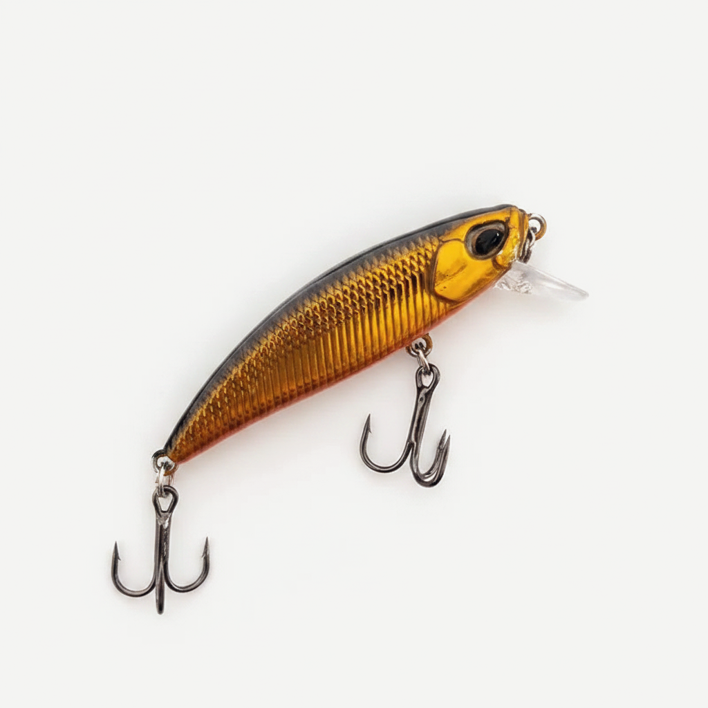 TSUYOKI Sinking Minnow Stream Lure 46mm 5g Jerkbaits Wobbler Bait for Rainbow Trout Bass Duo Spearhead Ryuki 46 Fishing 