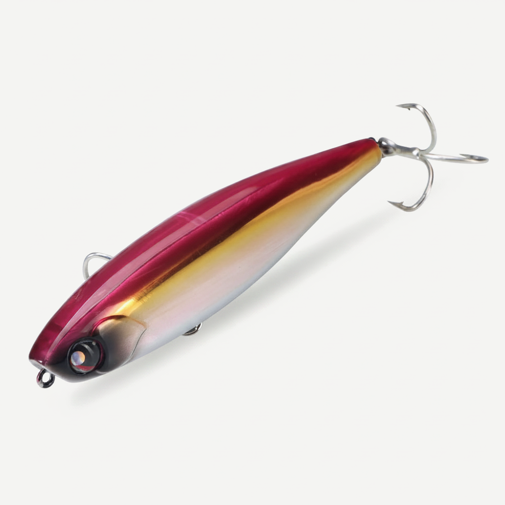 Hunthouse Floating Pencil Fishing Lure Topwater Hard Bait 100mm 17.6g Surface WTD Wobblers Trolling For Bass Saltwater T