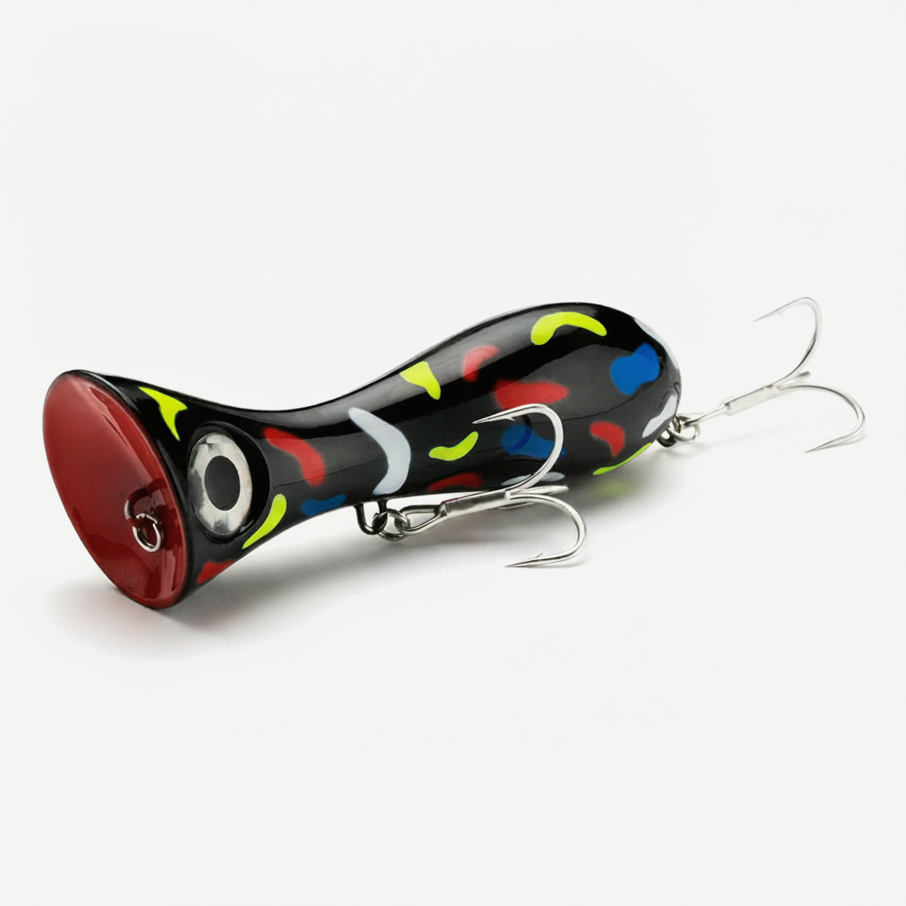 JOHNCOO Topwater Popper 95mm/31g Hard Bait Lure