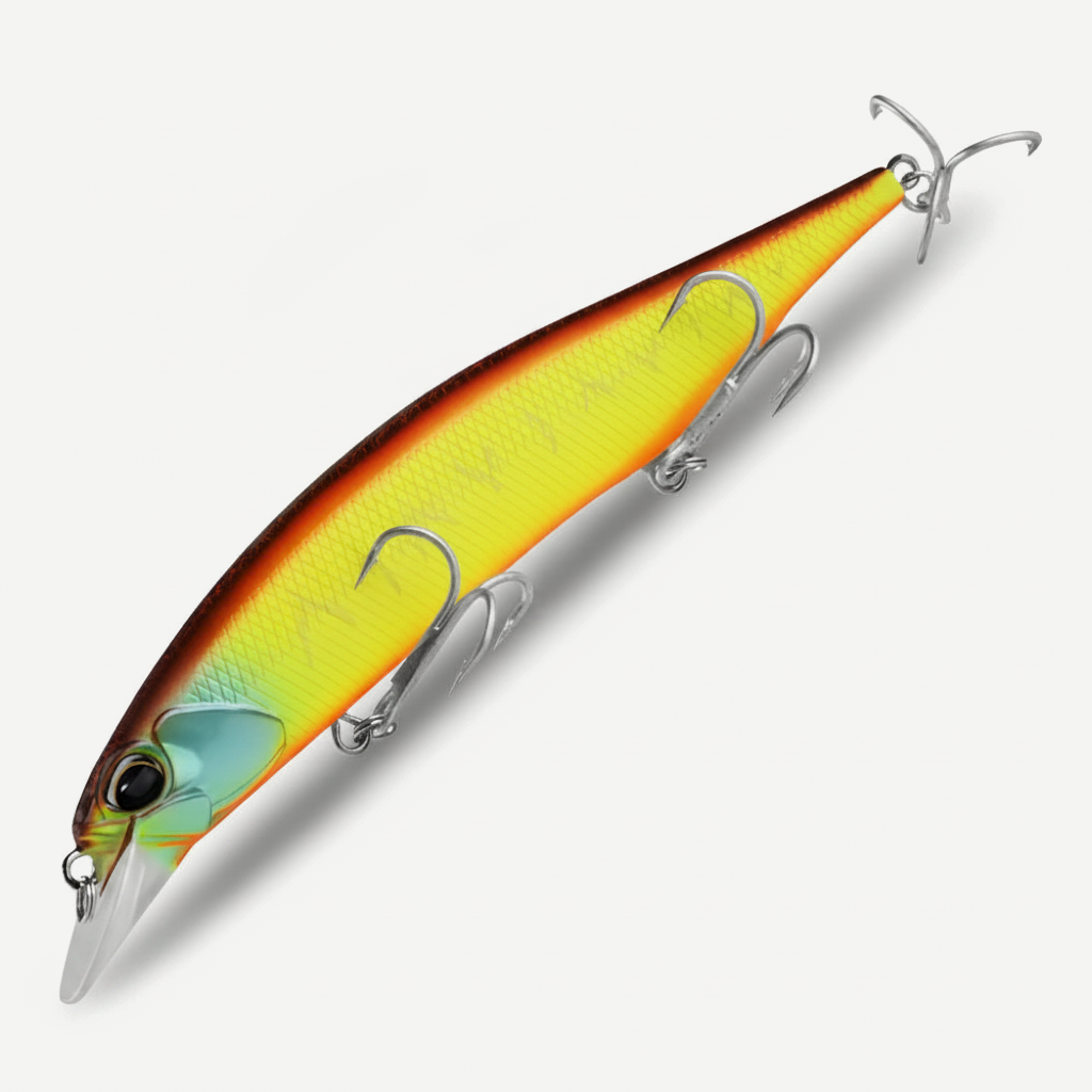 Bearking Suspending Jerkbait Minnow Lure - 120mm 18g