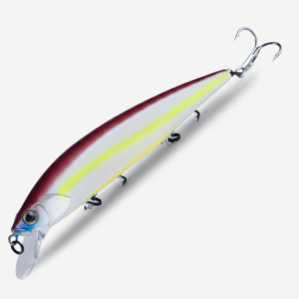 BEARKING 130mm Floating Minnow Crankbait with Tungsten Weight System