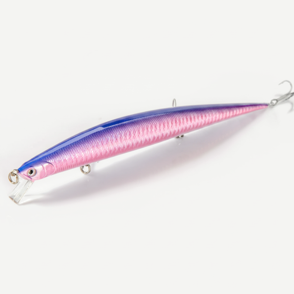 Hunthouse 175mm 24.5g Tide Minnow Fishing Lure Slim Flyer Hard Bait Floating Wobblers Saltwater For Seabass Bass Fish Ta
