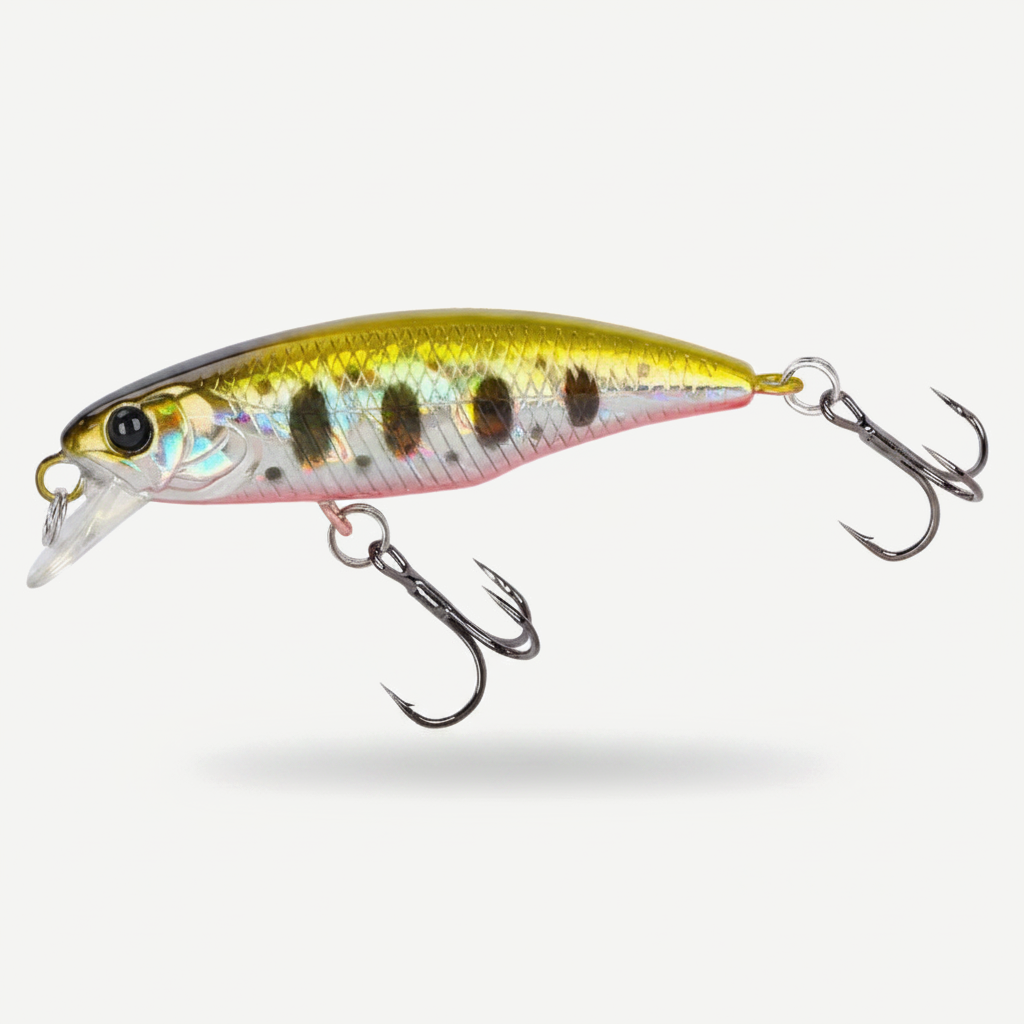 TSURINOYA Fishing Lure DW69 Sinking Minnow Hard Bait 48S 48mm 3.3g Fishing Wobblers Jerkbait Bass Trout Lure Swimbait